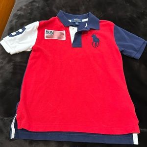 Two Ralph Lauren children boys polo shirts bundled sold together